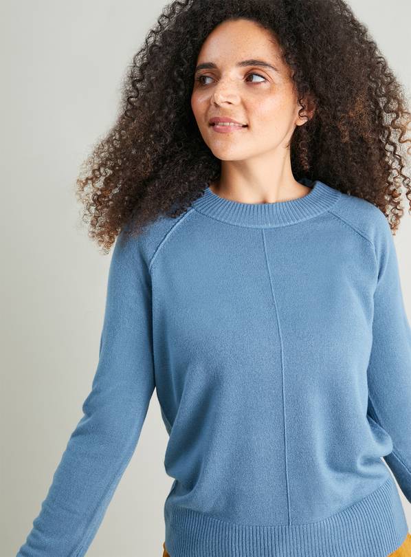 Pale blue outlet jumper